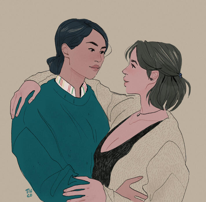 Beatrice and Ava - Warrior Nun